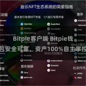 Bitpie客户端 Bitpie钱包安全可靠，资产100%自主掌控