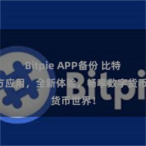 Bitpie APP备份 比特派官方应用，全新体验，畅享数字货币世界！